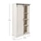 Flash Furniture Harrison 36in. Wide Rustic Farmhouse Storage Cabinet Bookcase w/Sliding Barn Door, White ZG-026-WHT-GG - alternate 10